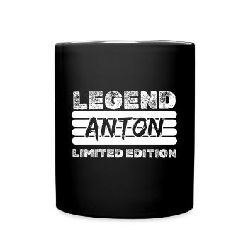 Anton - Full Colour Mug - black - Front