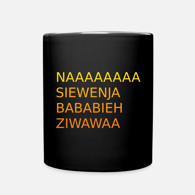 Naaaasiewenja-bababieh-ziwawaa - Full Colour Mug - black