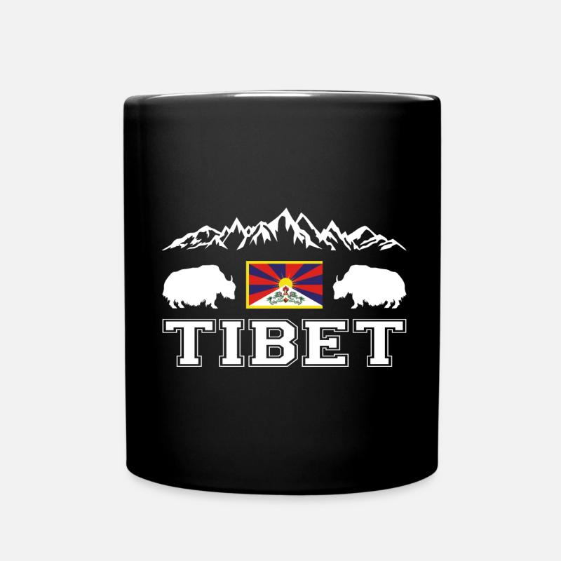 Tibet - Mug uni - noir