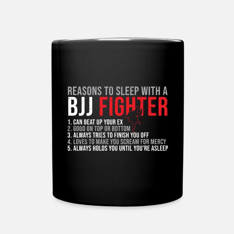 Jiu-jitsu Jiu Jitsu Jitsu Jiujitsu Kampf Sport - Tasse einfarbig - Schwarz