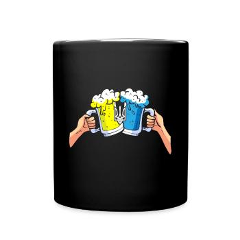 Ukraine Bière - Mug uni - noir - Devant
