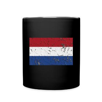 Pays-Bas - Mug uni - noir - Devant