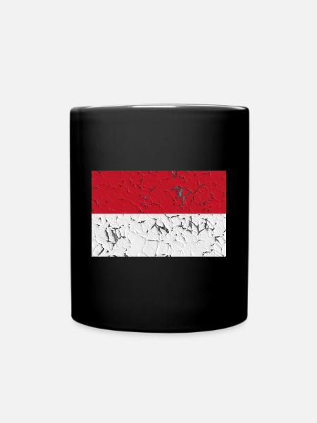 Indonesien - Tasse einfarbig - Schwarz