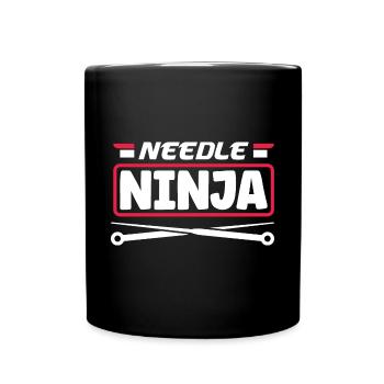 Acupuncture Acupuncture Aiguille Ninja - Mug uni - noir - Devant