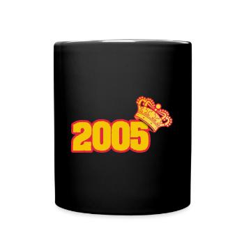 2005 - Tasse einfarbig - Schwarz - Vorne