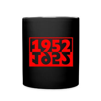 Texte Minimaliste 1952 70 Ans Anniversaire - Mug uni - noir - Devant