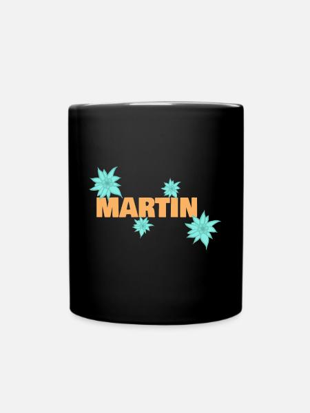 Martin - Tasse einfarbig - Schwarz