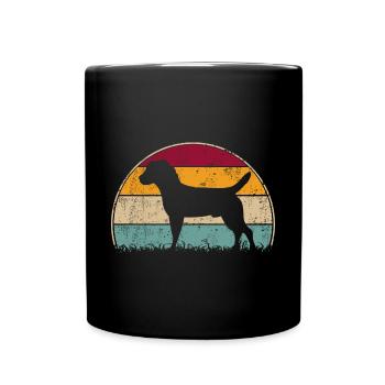 Heideterrier Rétro Vintage - Mug uni - noir - Devant