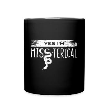 Banana Ball Python Herpetologist Yes Im - Full Colour Mug - black - Front