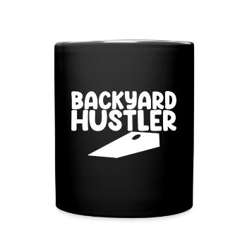 Backyard Hustler - Full Colour Mug - black - Front