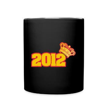 Born in 2012 - Full Colour Mug - black - Front
