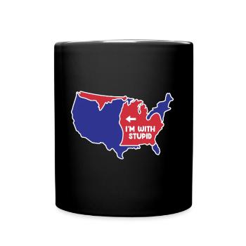 Michigan US Slogan für patriotische Michigander - Tasse einfarbig - Schwarz - Vorne