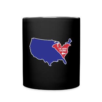 South Carolina für patriotische South Carolinas - Tasse einfarbig - Schwarz - Vorne