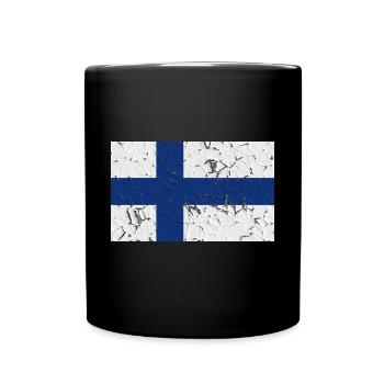 Finland - Full Colour Mug - black - Front