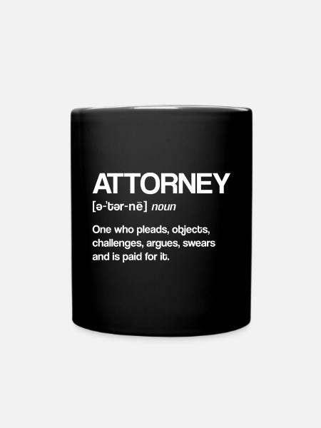 Avocat plaidant Avocat Avocat - Mug uni - noir
