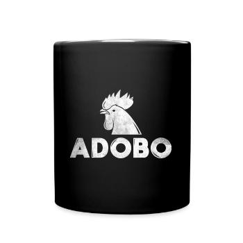 Adobo Filipino Design für stolze Pinoys - Tasse einfarbig - Schwarz - Vorne