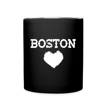 Boston - Full Colour Mug - black - Front