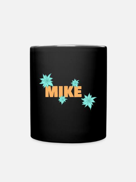 Mike - Tasse einfarbig - Schwarz