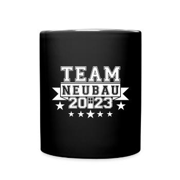 Team New House Construction 2023 Home Builder - Full Colour Mug - black - Front