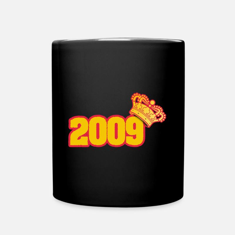 Geboren im Jahre 2009 - Tasse einfarbig - Schwarz
