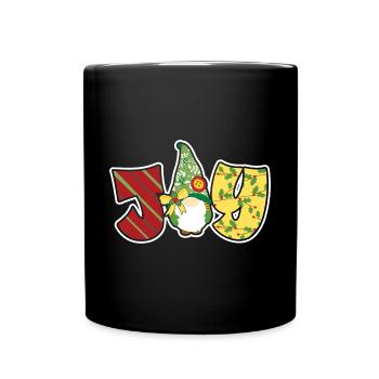 Noël Noël Gnomies - Mug uni - noir - Devant