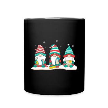 Cadeaux de Noël Noël - Mug uni - noir - Devant