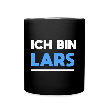 Lars Name Spruch für stolze Lars - Tasse einfarbig - Schwarz - Vorne