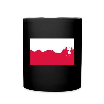 Poland - Full Colour Mug - black - Front