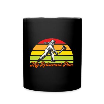 Lancer de hache Lancer de hache professionnel Lancer de hache Lanceur de hache Ges - Mug uni - noir - Devant
