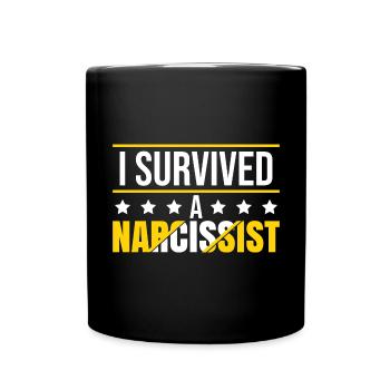 Funny Divorce - Full Colour Mug - black - Front