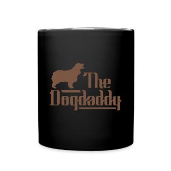 Chocolat Cocker Épagneul Papa Papa Master - Mug uni - noir - Devant