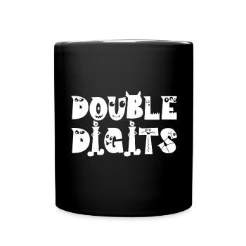 Cadeau d’anniversaire 10 ans, 10 ans, pour garçons et filles - Mug uni - noir - Devant