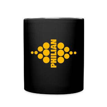 Inscription Philian - Mug uni - noir - Devant