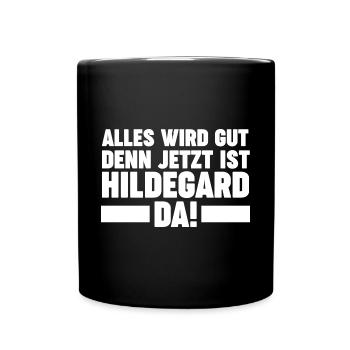 Hildegard - Tasse einfarbig - Schwarz - Vorne