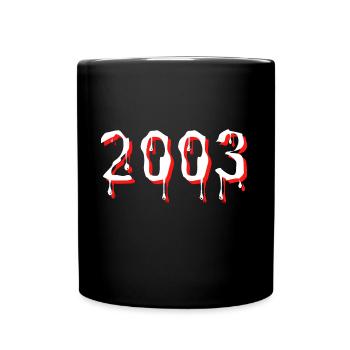 2003 - Mug uni - noir - Devant