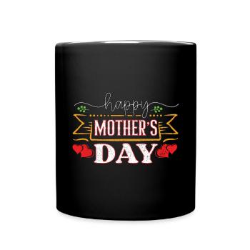- Mama Mother Mom Mother's Day - Mother's Day Design - Full Colour Mug - black - Front