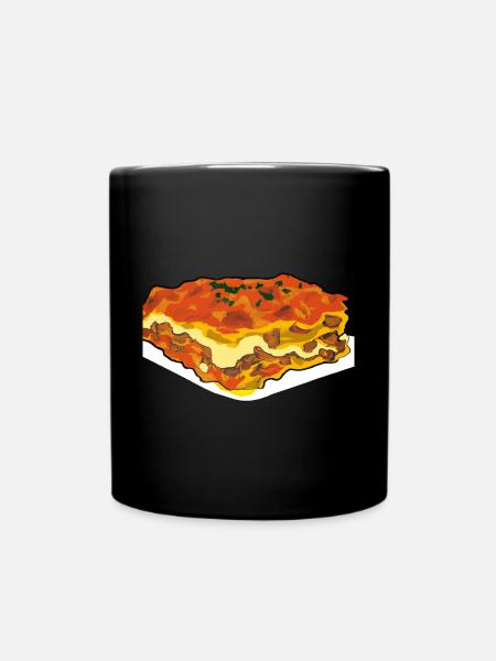 Lasagne Style BD - Mug uni - noir