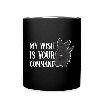 Scottish Terrier Scottie Dog - Full Colour Mug - black - Front