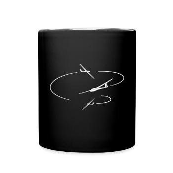 Planeurs Airlines Manœuvres de vol Planeurs - Mug uni - noir - Devant