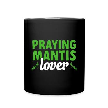 Mante religieuse, collectionneur d’insectes, entomologiste - Mug uni - noir - Devant