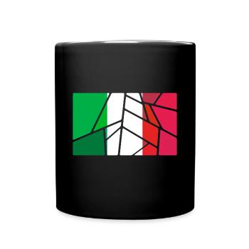 Italie Italien - Mug uni - noir - Devant