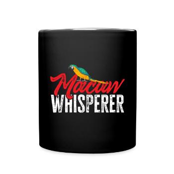 Gelbbrustara Papagei Blue And Yellow Macaw - Tasse einfarbig - Schwarz - Vorne