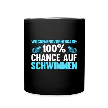 Schullehrerin Lehrerin - Tasse einfarbig - Schwarz - Vorne