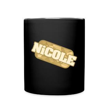 Bio Nicole - Tasse einfarbig - Schwarz - Vorne