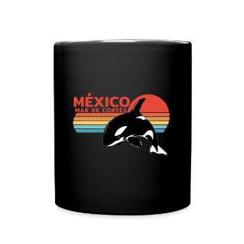 Orca Mar de Cortés Mexiko - Tasse einfarbig - Schwarz - Vorne