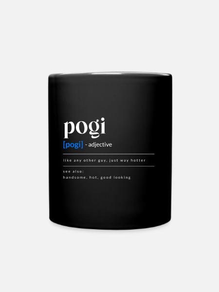 Pogi Design für stolze Pinoys - Tasse einfarbig - Schwarz