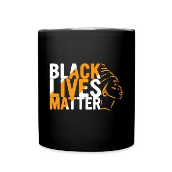 Black History Month Black History - Tasse einfarbig - Schwarz - Vorne