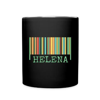 Geschenk für Helena - Tasse einfarbig - Schwarz - Vorne