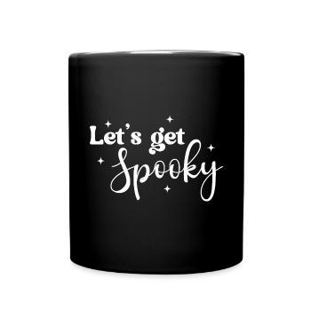 Halloween Costume Pumpkin Skeleton Horror Ghost - Full Colour Mug - black - Front