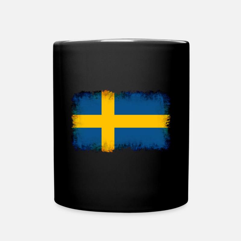 Suède comme Suède - Mug uni - noir